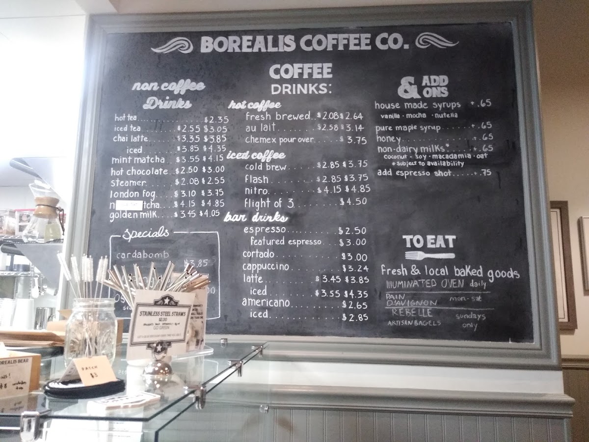 Menu Borealis Coffee Company-3